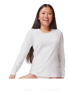 gisela 1/0145 T-Shirt Μακρύ Μανίκι Λευκό