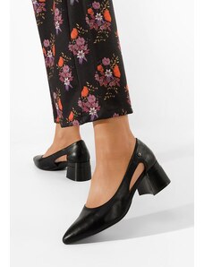 Zapatos Γόβες με χοντρό τακούνι Peka μαύρα