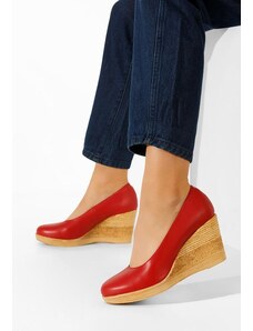 Zapatos Ανατομικά παπούτσια κοκκινο Zola V3