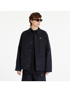 Ανδρικά denim jacket Nike Life Men's Unlined Chore Coat Black/ White
