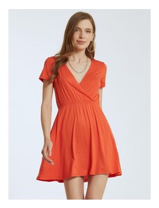 Celestino Κρουαζέ φόρεμα πορτοκαλι για Γυναίκα