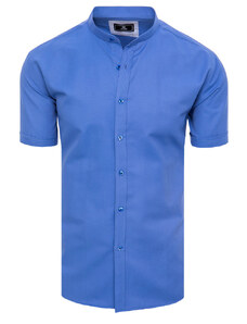 Ανδρικό μπλε αραβοσίτου Dstreet κοντομάνικο πουκάμισο