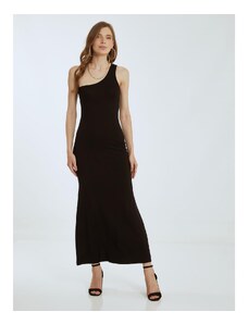 Celestino Φόρεμα με έναν ώμο μαυρο για Γυναίκα