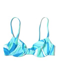 MC2 SAINT BARTH Bikini Top Shape Wave 3231-00876D Underwire Swim Bra Top BE00001-00876D