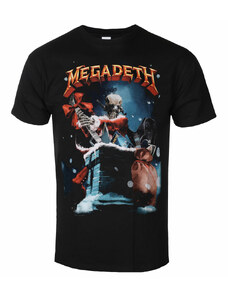 Ανδρικό μπλουζάκι Megadeth - Santa Vic Chimney - ROCK OFF - MEGATS17MB