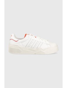 Δερμάτινα αθλητικά παπούτσια adidas Originals Superstar Bonega 2B χρώμα: άσπρο