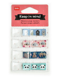 LEGAMI KEEP IN MIND - ADHESIVE PAGE MARKERS -ANIMALS