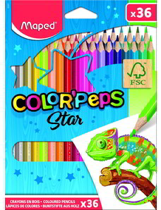 Ξυλομπογιές color peps Maped Fsc 36τμχ