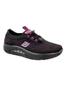 Zak shoes Zak-BC SD26008 Black Purple Γυναικεία Sneakers