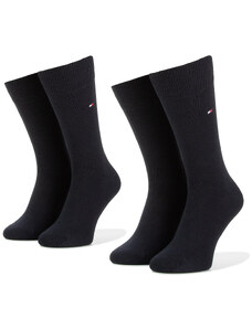 Σετ 2 ζευγάρια ψηλές κάλτσες unisex Tommy Hilfiger