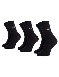 Σετ 3 ζευγάρια ψηλές κάλτσες unisex Fila