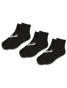 Σετ 3 ζευγάρια κοντές κάλτσες unisex Asics