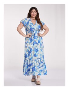 Celestino Floral φόρεμα μπλε για Γυναίκα
