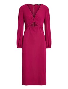 RALPH LAUREN Φορεμα Lizbel-Long Sleeve-Day Dress 250909133001 fuchsia berry