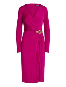 RALPH LAUREN Φορεμα Bertee-Long Sleeve-Cocktail Dress 253908883001 fuchsia berry