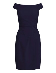 RALPH LAUREN Φορεμα Saran Short-Short Sleeve-Cocktail Dress 253863510002 lighthouse navy