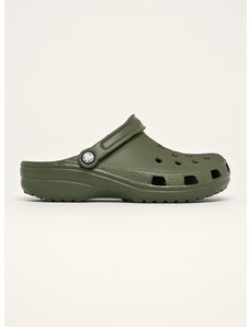Παντόφλες Crocs Classic χρώμα πράσινο, 10001 10001