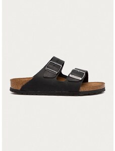 Nubuck παντόφλες Birkenstock Arizona χρώμα: μαύρο, 552113