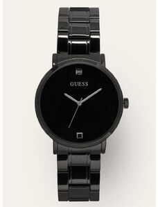 Ρολόι Guess ανδρικό, χρώμα: μαύρο