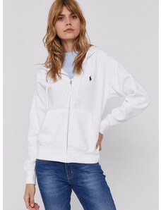 Μπλούζα Polo Ralph Lauren γυναικεία, χρώμα: άσπρο