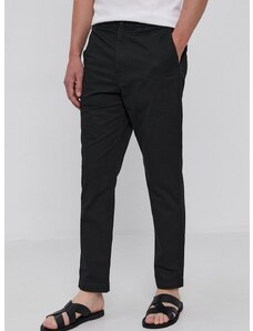 Παντελόνι Polo Ralph Lauren ανδρικό, χρώμα: μαύρο