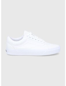 Πάνινα παπούτσια Vans ανδρικά, χρώμα: άσπρο
