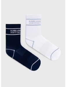 Κάλτσες Karl Lagerfeld χρώμα: ναυτικό μπλε