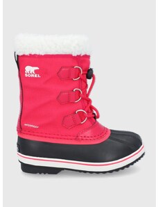 Παιδικές μπότες χιονιού Sorel χρώμα: κόκκινο