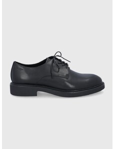 Δερμάτινα κλειστά παπούτσια Vagabond Shoemakers Shoemakers ALEX M ανδρικά, χρώμα: μαύρο