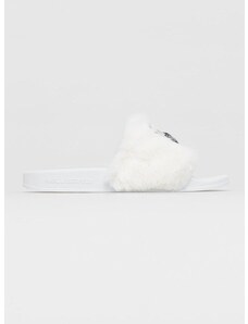 Παντόφλες Karl Lagerfeld χρώμα: άσπρο