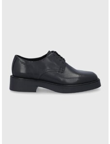 Δερμάτινα κλειστά παπούτσια Vagabond Shoemakers Shoemakers JILLIAN γυναικεία, χρώμα: μαύρο
