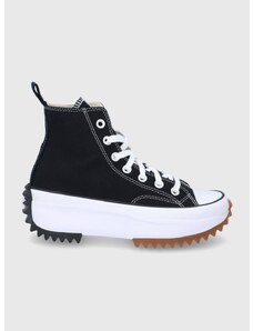 Πάνινα παπούτσια Converse χρώμα μαύρο 166800C.BLACK