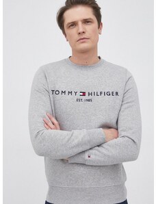 Μπλούζα Tommy Hilfiger ανδρική, χρώμα: γκρι