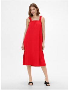 Only Κόκκινο Γυναικείο Φόρεμα ΜΟΝΟ Μάιος - Κυρίες