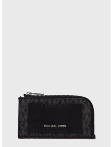 Πορτοφόλι Michael Kors ανδρικά, χρώμα: μαύρο