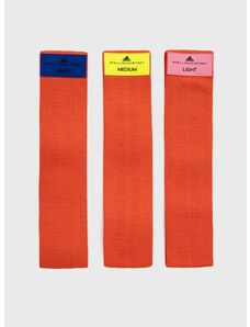 Λάστιχα άσκησης adidas by Stella McCartney χρώμα: πορτοκαλί