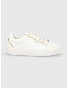 Παπούτσια Guess χρώμα: άσπρο