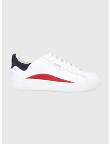 Παπούτσια Guess Verona χρώμα: άσπρο