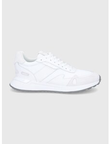 Δερμάτινα παπούτσια MICHAEL Michael Kors Miles χρώμα: άσπρο
