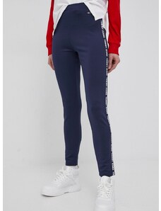 Κολάν Tommy Jeans γυναικεία, χρώμα: ναυτικό μπλε