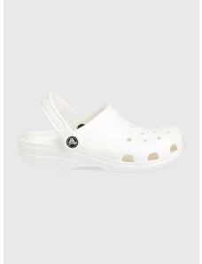 Παντόφλες Crocs χρώμα: άσπρο