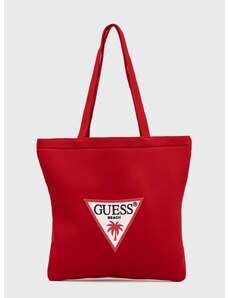 Τσάντα Guess χρώμα: κόκκινο
