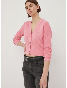 Tommy Jeans γυναικεία, χρώμα: ροζ