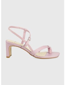 Δερμάτινα σανδάλια Vagabond Shoemakers Shoemakers Luisa χρώμα: ροζ