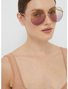 Γυαλιά ηλίου Chloé χρώμα: μοβ