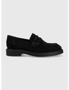 Μοκασίνια σουέτ Vagabond Shoemakers Shoemakers Alex W χρώμα: μαύρο