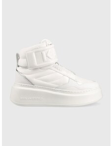 Δερμάτινα αθλητικά παπούτσια Karl Lagerfeld Anakapri χρώμα: άσπρο KL63555 F3KL63555