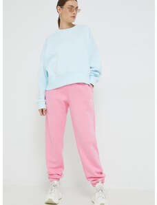 Παντελόνι φόρμας adidas Originals χρώμα: ροζ