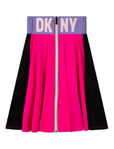Παιδική φούστα DKNY χρώμα: ροζ,