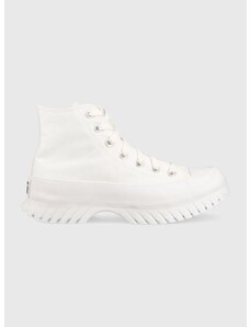 Πάνινα παπούτσια Converse Chuck Taylor All Star Lugged 2.0 χρώμα άσπρο A00871C
